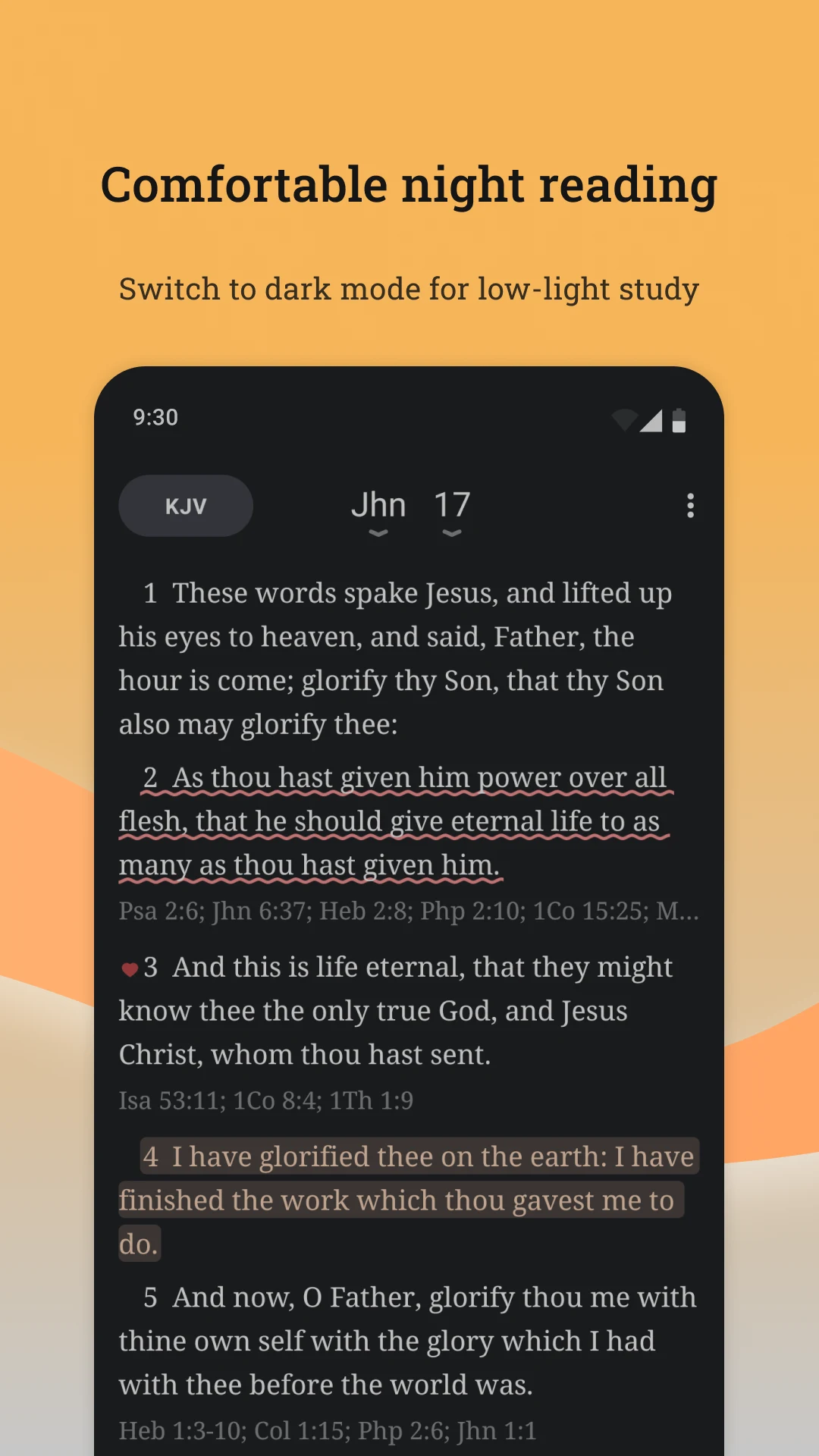 Holy Bible screenshot
