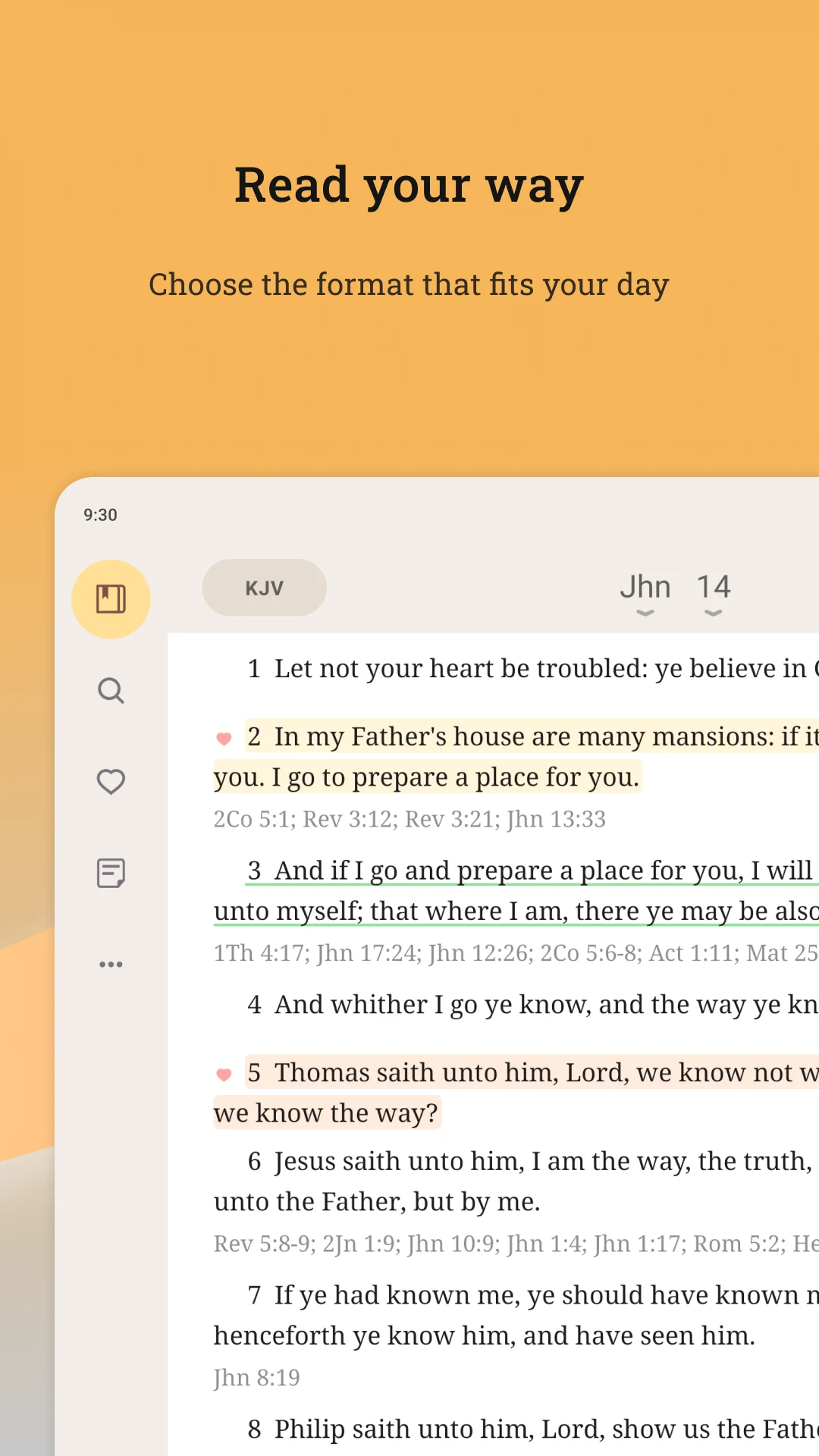 Holy Bible screenshot
